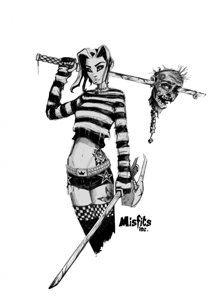 Vanity Killed Misfits Inc Grunge Punk Reckless Image